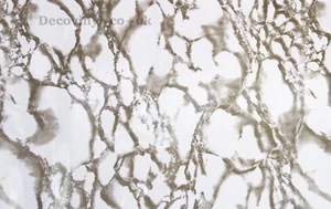 3D MODERN MARBLE WALLPAPER STICKY BACK PLASTIC VINYL FILM PVC FABLON FURNOTITURE - Picture 1 of 5