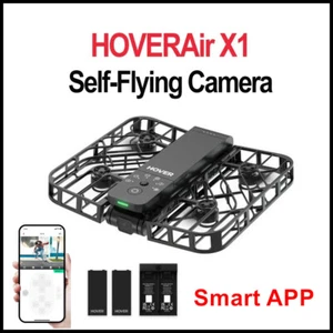 HOVERAir X1 Self-Flying Camera Pocket-Sized Drone HDR Video Capture Follow-Me - Picture 1 of 19