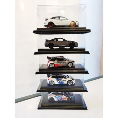 20x base vetrina per modellino auto pressofuso 1:64 - SPEDIZIONE GRATUITA - Immagine 1 di 4