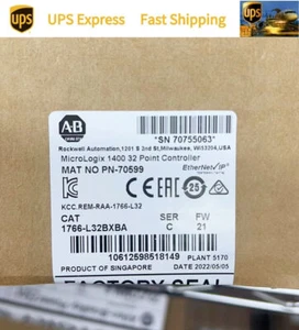 Free Tax 1766-L32BXBA New Factory Sealed AB 1 YEAR WARRANTY Fast DELIVERY 1PCS - Picture 1 of 2