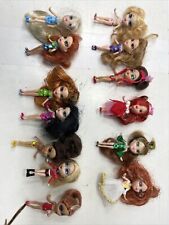 Lot of 13 Barbie Peek*a*boo Petites Dolls Playsets Pieces Accessories Charms