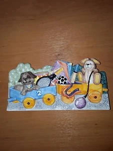Ceramic hand painted wall or door plaque - Picture 1 of 2