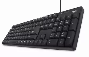 Cosy Highkey Korean English Keyboard USB Wired Membrane Cover Skin Protector - Picture 1 of 8