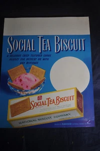 Social Tea Biscuit Store Display National Biscuit Company - NABISCO - Picture 1 of 3