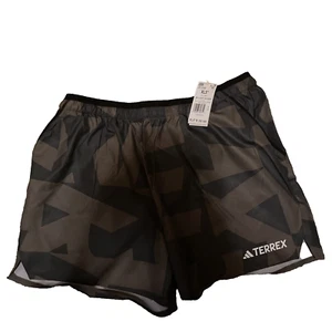 Adidas TERREX Multi Light Printed XL 5in Short - Herren Carbon/Ivy/Olive Strata - Bild 1 von 10