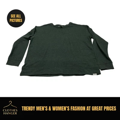 Sudadera Orvis Para Hombres Grande L Verde Pullover Crew Manga Larga Polar Bosque 7749 Foto 1 de 4