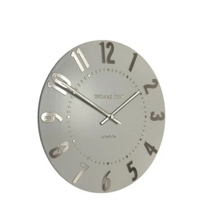 Thomas Kent - Mulberry Silver Cloud Small Wall Clock - Picture 1 of 3