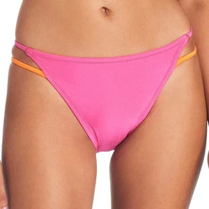 Traje de baño de bikini hipster con tiras dos veces más bonito rosa talla M Sanctuary para mujer - Imagen 1 de 2