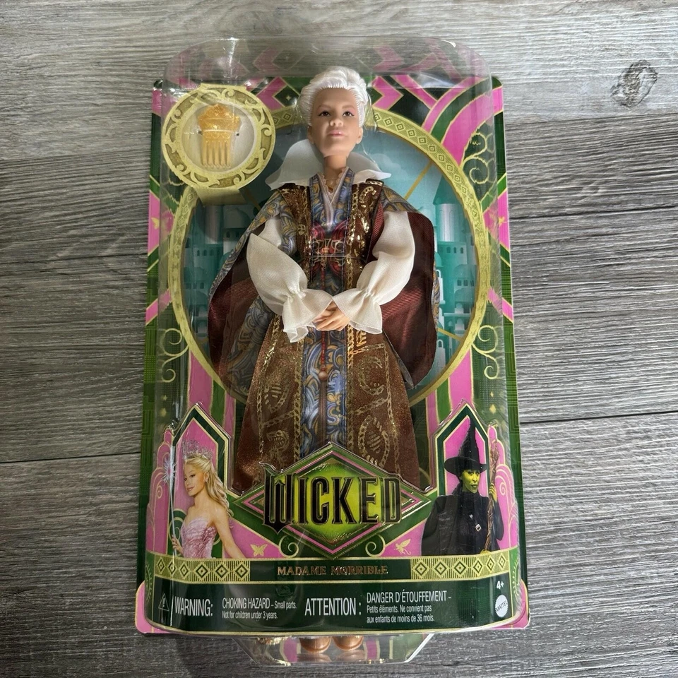 Wicked Movie 2 Pk Madame Morrible & Nessarose Fashion Dolls Mattel URl Misprint