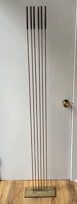 "Hermosa escultura original Harry Bertoia diseño Val Bertoia Sonambient 66""" Foto 1 de 4