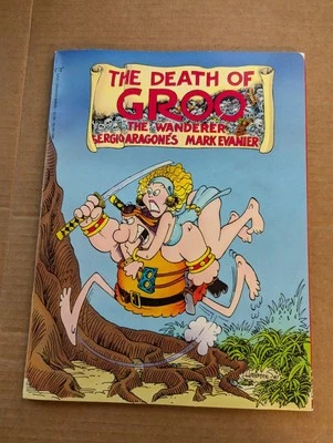 Novela gráfica La muerte de Groo, Sergio Aragonés, Marvel/Epic 1987 Foto 1 de 4