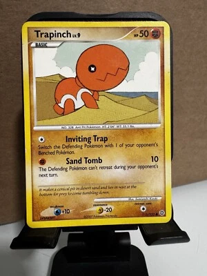 Pokemon Secret Wonders Common Card - Trapinch 115/132 - Image 1 of 4