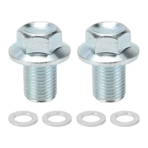 1 Set Universal Oil Drain Plug Anti Leakage 1.02" Height Oil Pan Drain Bolt S... - Picture 1 of 7