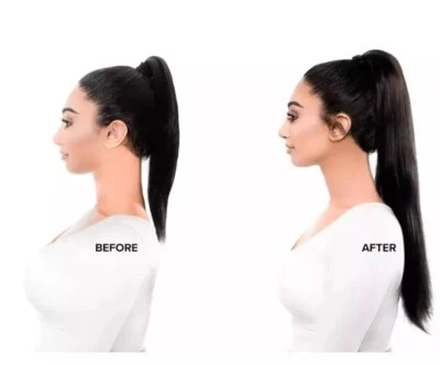 Cola de caballo larga envolvente sintética BELLAMI 160 g It's a Wrap 20" marrón oscuro (#4) Foto 1 de 4