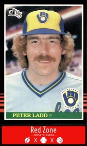 1985 Donruss - #271 Peter Ladd NM Set Break - Picture 1 of 2