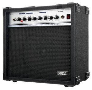 Amplificatore per Chitarra Elettrica 8" Combo 4 Band Equalizzatore 60w 2 Canali - Foto 1 di 4