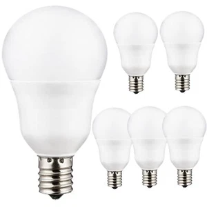 6Pack LED Dimmable Bulb, 2700K, 480LM, E17, Frosted - Picture 1 of 6