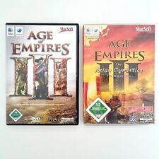 Age of Empires 3 + Asian Dynasties - Apple Mac Macintosh - Power PC - Universal