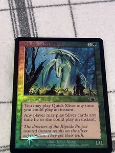 Quick Sliver - Foil - Premium Deck Series: Slivers MTG Magic The Gathering 1993 - Picture 1 of 2