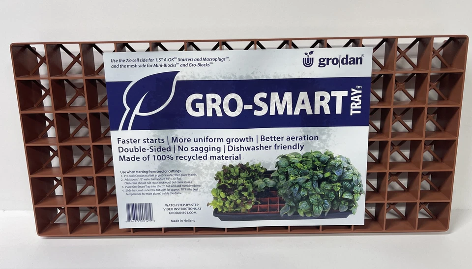 Grodan RW205002 GRO-Smart Bandeja Inserto, Marrón Foto 1 de 1