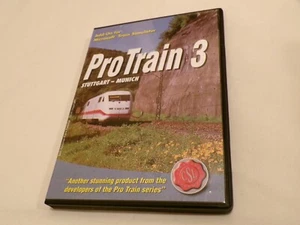 Pro Train 3: Stuttgart – Munich – PC Train Simulator Add-On CD-ROM – Used - Picture 1 of 8