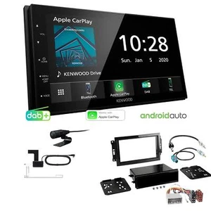 Kenwood Autoradio Apple CarPlay DAB+ für Jeep Commander, Compass 2006-2010 - Bild 1 von 6