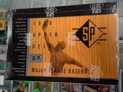 Béisbol Upper Deck SP 1996 caja sellada de fábrica - busca insertos de carpa Matchup Foto 1 de 2