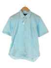 COMME des GARCONS HOMME DEUX ad2021 Short Sleeve Shirt S Cotton BLU Stripe di-b0