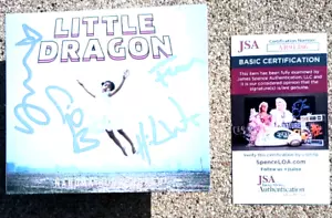 LITTLE DRAGON Band SIGNED CD JSA COA Nabuma Rubberband - Picture 1 of 2