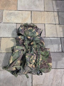 British Army Forces Military Backpack Camo NSN 8465-99-978-9220 with Side pocket - Picture 1 of 10