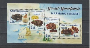 TURKEY stamps marmara food festival x MODERN MINI SHEETS - SUPERB MNH souvenir - Picture 1 of 1