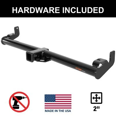 Jeep Wrangler Curt 1997-2006 enganche de remolque para todas las clases 3, receptor de 2" Foto 1 de 4