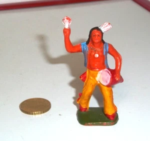 FIGURINE JIM 1/32 - INDIEN AU TAMTAM / TAM TAM - - Picture 1 of 4