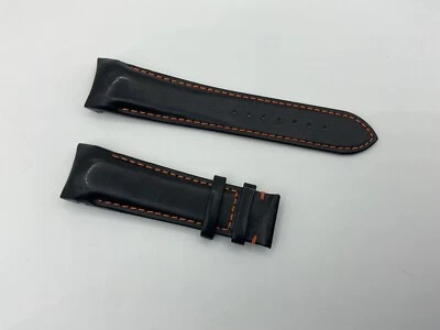 AUTÉNTICO TISSOT COUTURIER NUEVO 23MM NEGRO CORREA CORREA PULSERA Foto 1 de 4