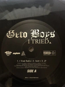 GETO BOYS "I TRIED / G-CODE" 2004 VINYL 12" PROMO RECORD NEW - Picture 1 of 5