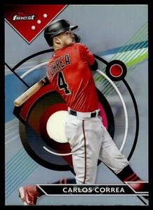 2023 Topps Finest CARLOS CORREA REFRACTOR TWINS #7 - Picture 1 of 2