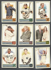 2011 TOPPS ALLEN & GINTER BASE ( RC'S,STARS, HOF, CELEBS, ) WHO DO YOU NEED!!!