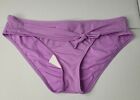 Becca by Rebecca Virtue Lilac Tie Bikini Bottom Purple Size X Large XL Womens