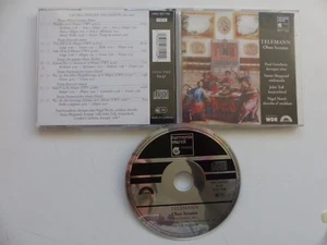 TELEMANN Oboe Sonatas PAUL GOODWIN SUSAN SHEPPARD JOHN TOLL  NIGEL NORTH  CD   - Picture 1 of 1