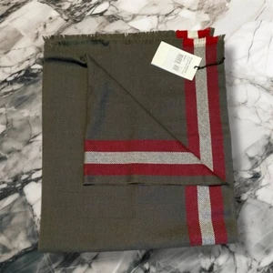 Bally, Bufanda / Color Caqui, 100% Lana + Caja - Imagen 1 de 22