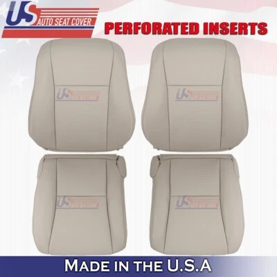 Juego delantero inferior y superior cubierta de cuero marrón cachemir tostado para Lexus LS600h 2007 a 2012 Foto 1 de 4