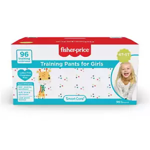 Girls Disposable Training Pants for Toddlers, 4T-5T, 96 Count - Picture 1 of 6