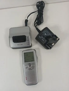 PHILIPS LFH 9620 DIGITAL DICTATION MACHINE LFH 9520 LFH 9380 & Docking Station - Picture 1 of 8