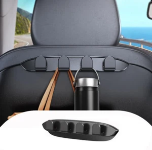 2pcsFor Tesla Model 3/Y Seat Hooks Headrest Organizer Hooks Car Bag Purses Hange - Picture 1 of 12