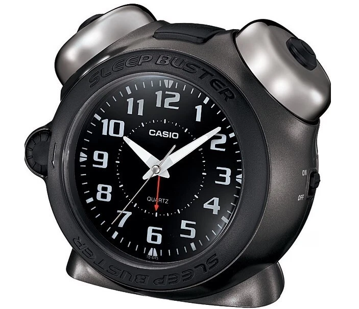 TQ-645S-8BJF Official CASIO loud bell alarm clock "Snooze" - Image 1 of 1