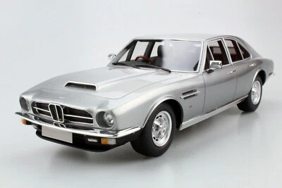 ASTON MARTIN LAGONDA SALOON RHD ARGENTO 1974 LS024B 1/18 RESINA 250 PEZZI - Immagine 1 di 4