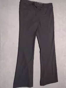 Tahari Womens Black Wide Leg Pants Dress Casual Size 12 MR8U8201 - Picture 1 of 15