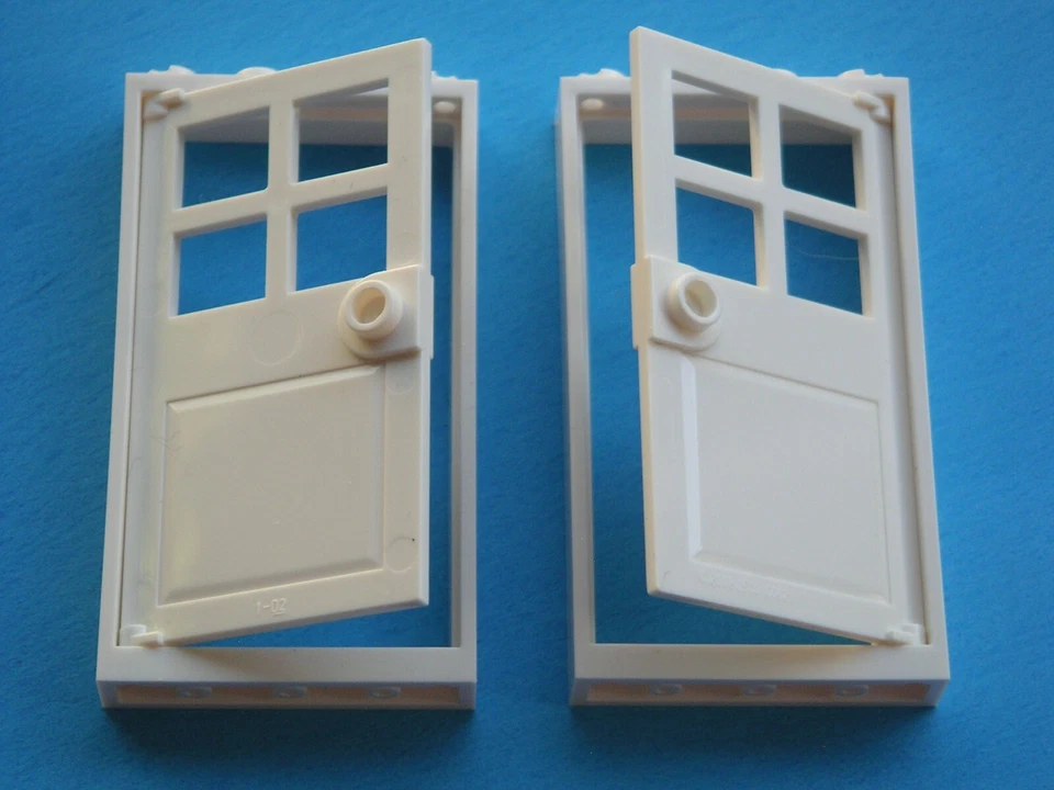 LEGO LEGO City Star Wars модульные друзья 2 новый белая дверь и рама 1 x 4 x 6  - Изображение 1 из 1