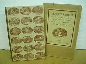 Aesop's Fables New Translation with illustrations by Thomas Bewick 1941 HB - Imagen 1 de 1