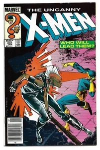 UNCANNY X-MEN #201 MARVEL COMICS SEHR GUTER ZUSTAND - 1. KABEL ALS BABY STORM CYCLOPS CLAREMONT - Bild 1 von 2